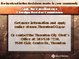 Thornton Boards and Commissions