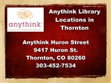 Anythink Library Huron St.